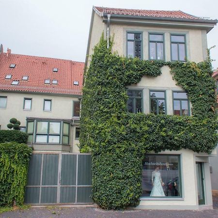 Gastewohnung "Arnoldiblick" Gotha Buitenkant foto